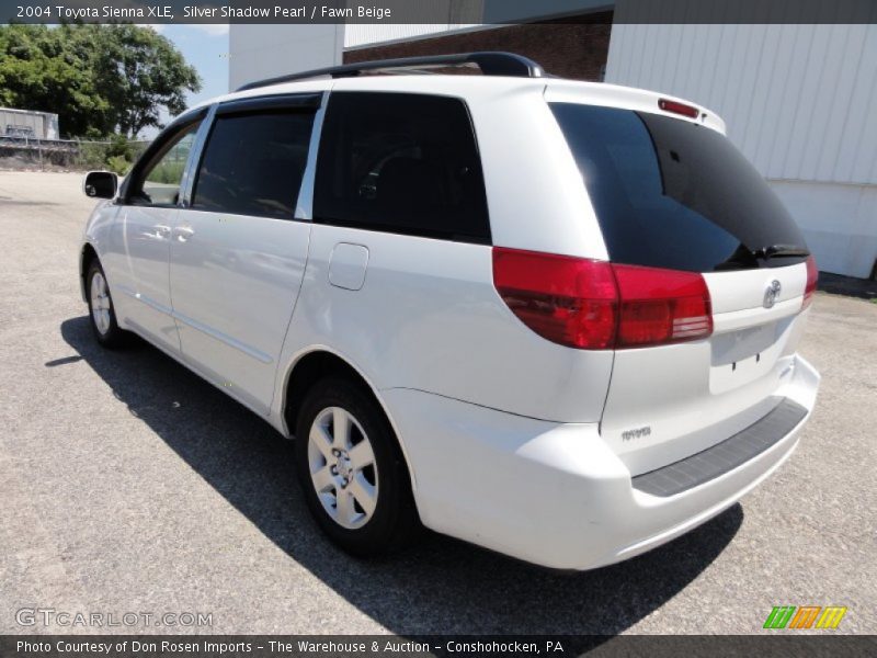 Silver Shadow Pearl / Fawn Beige 2004 Toyota Sienna XLE