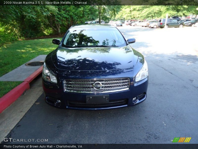 Navy Blue Metallic / Charcoal 2009 Nissan Maxima 3.5 S