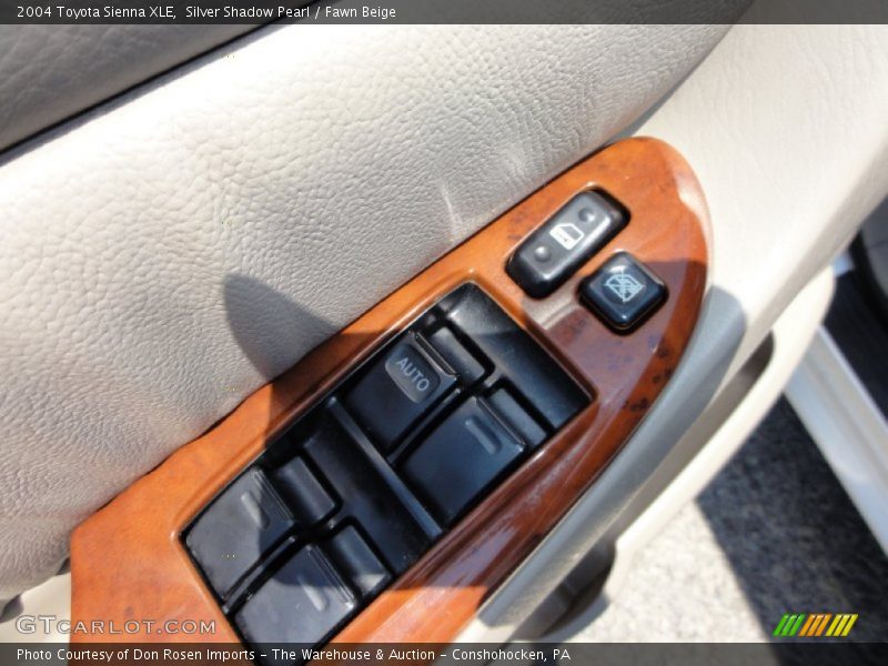 Silver Shadow Pearl / Fawn Beige 2004 Toyota Sienna XLE