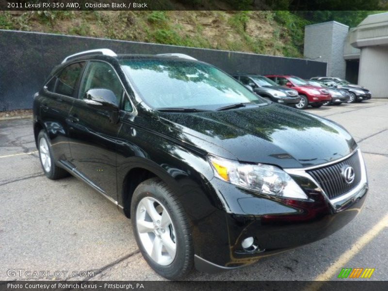 Front 3/4 View of 2011 RX 350 AWD