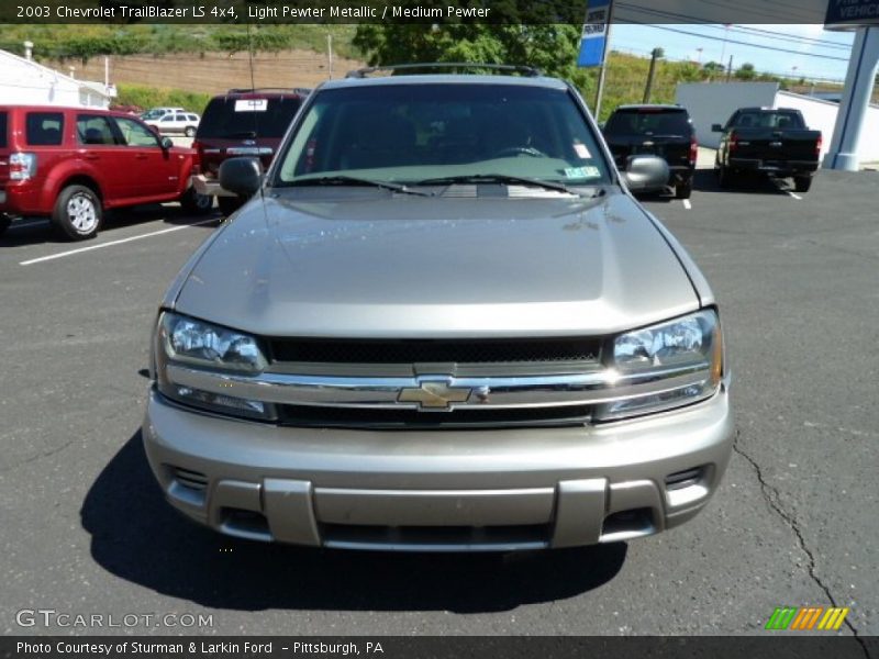 Light Pewter Metallic / Medium Pewter 2003 Chevrolet TrailBlazer LS 4x4