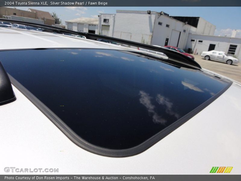 Silver Shadow Pearl / Fawn Beige 2004 Toyota Sienna XLE