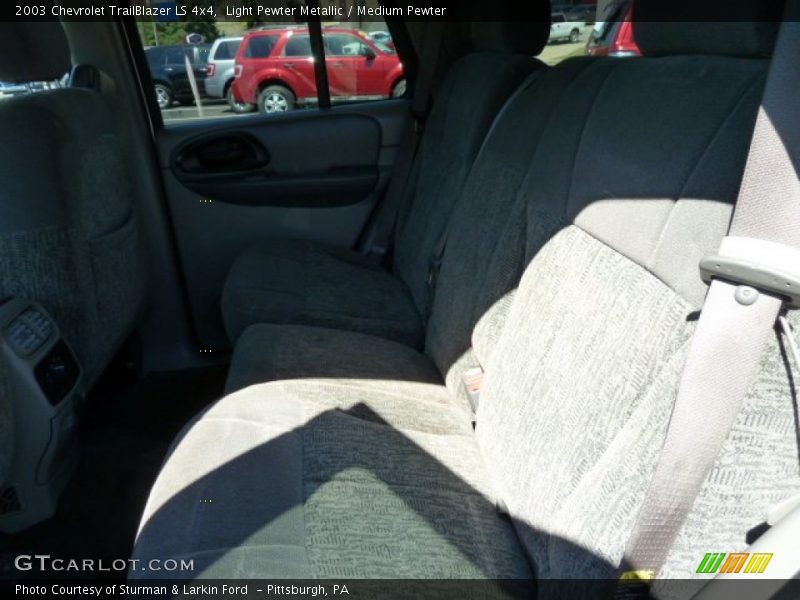 Light Pewter Metallic / Medium Pewter 2003 Chevrolet TrailBlazer LS 4x4