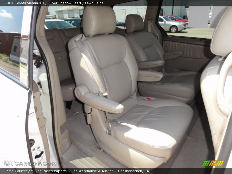 Silver Shadow Pearl / Fawn Beige 2004 Toyota Sienna XLE