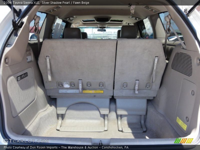 Silver Shadow Pearl / Fawn Beige 2004 Toyota Sienna XLE