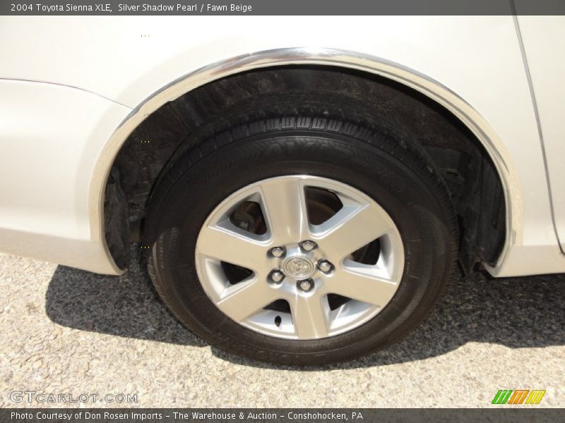 Silver Shadow Pearl / Fawn Beige 2004 Toyota Sienna XLE