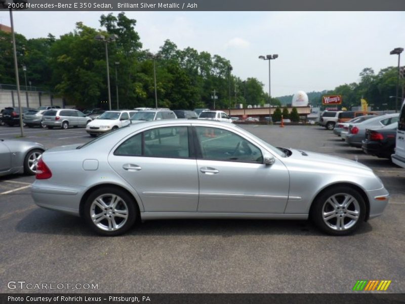 Brilliant Silver Metallic / Ash 2006 Mercedes-Benz E 350 Sedan