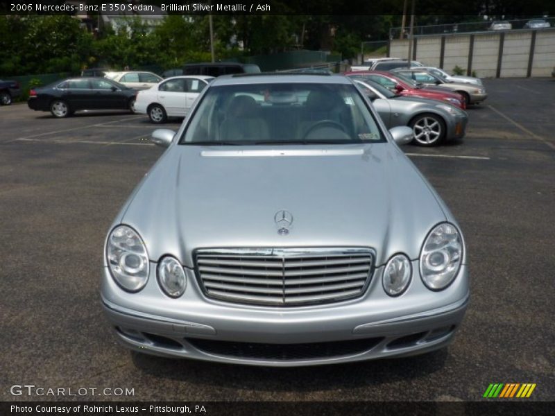 Brilliant Silver Metallic / Ash 2006 Mercedes-Benz E 350 Sedan