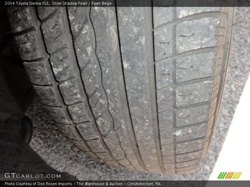 Silver Shadow Pearl / Fawn Beige 2004 Toyota Sienna XLE
