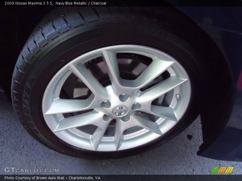Navy Blue Metallic / Charcoal 2009 Nissan Maxima 3.5 S