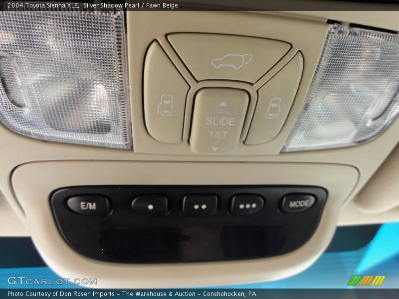 Silver Shadow Pearl / Fawn Beige 2004 Toyota Sienna XLE