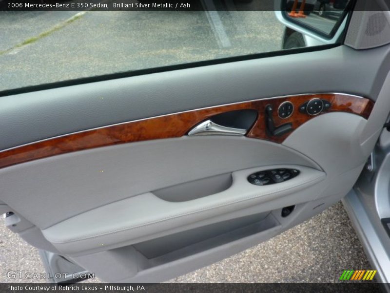 Brilliant Silver Metallic / Ash 2006 Mercedes-Benz E 350 Sedan