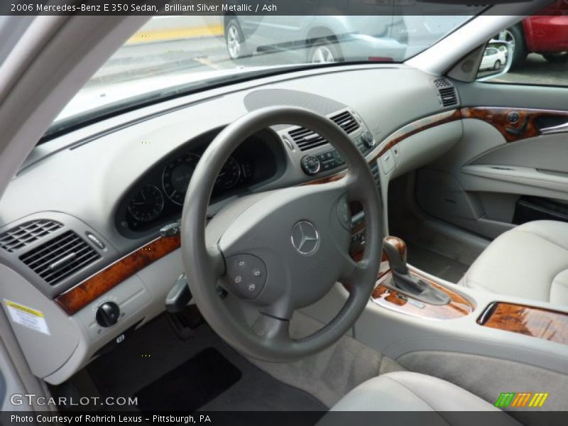 Brilliant Silver Metallic / Ash 2006 Mercedes-Benz E 350 Sedan