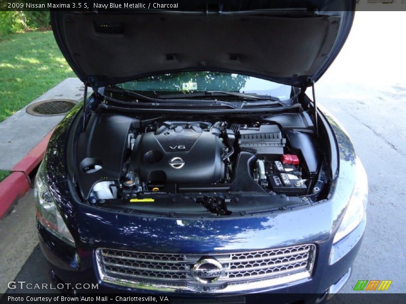 Navy Blue Metallic / Charcoal 2009 Nissan Maxima 3.5 S