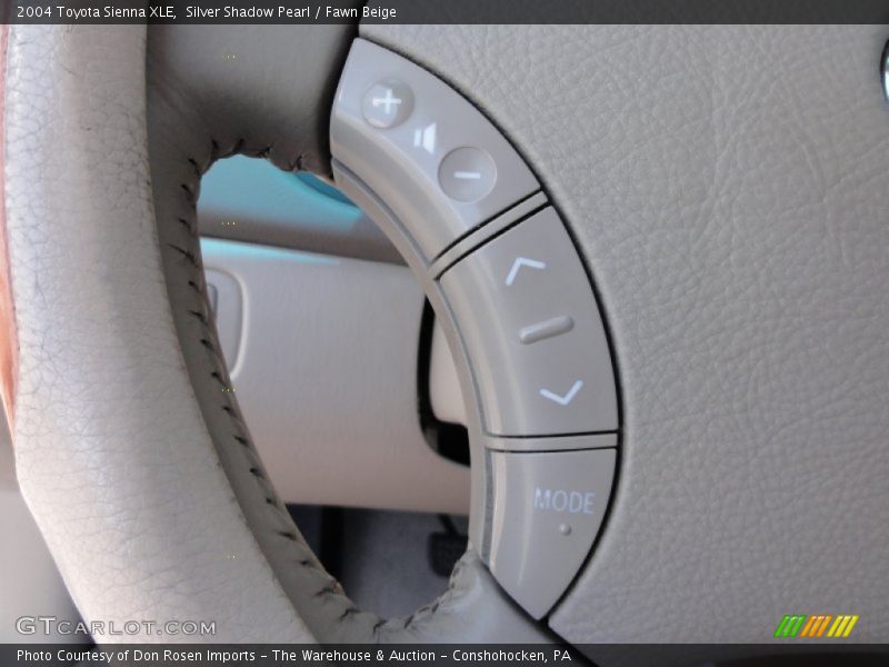 Silver Shadow Pearl / Fawn Beige 2004 Toyota Sienna XLE