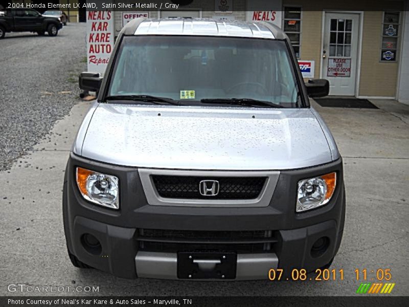 Satin Silver Metallic / Gray 2004 Honda Element LX AWD