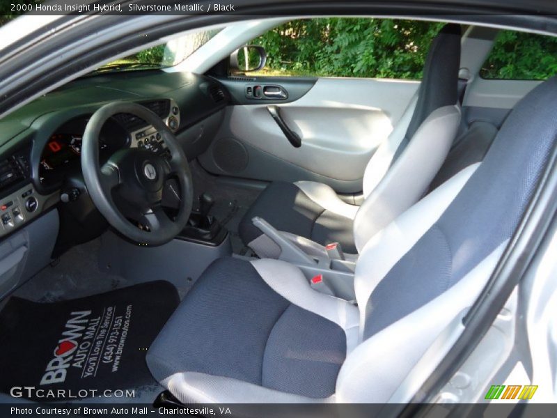 Silverstone Metallic / Black 2000 Honda Insight Hybrid