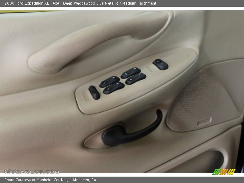 Deep Wedgewood Blue Metallic / Medium Parchment 2000 Ford Expedition XLT 4x4