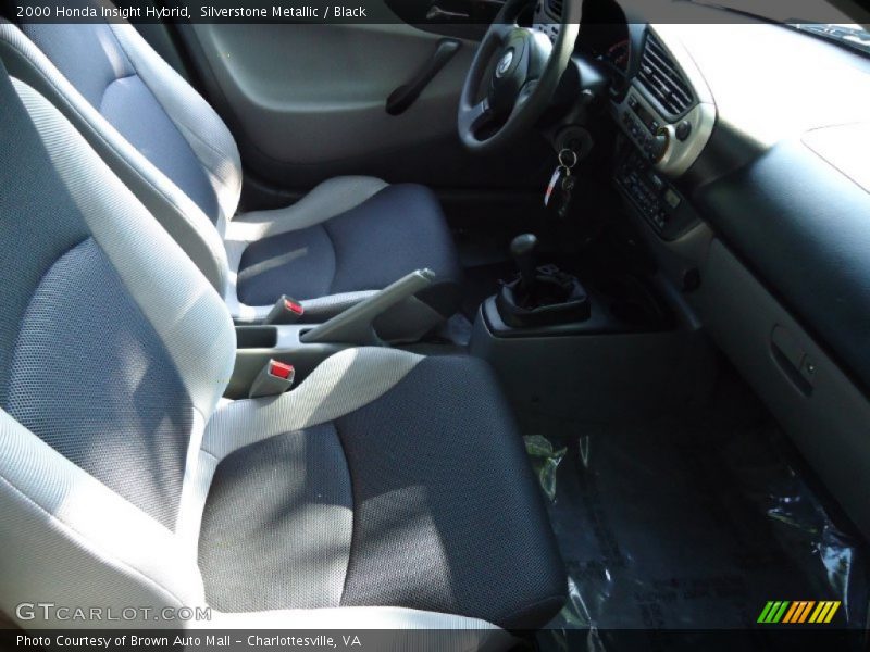Silverstone Metallic / Black 2000 Honda Insight Hybrid