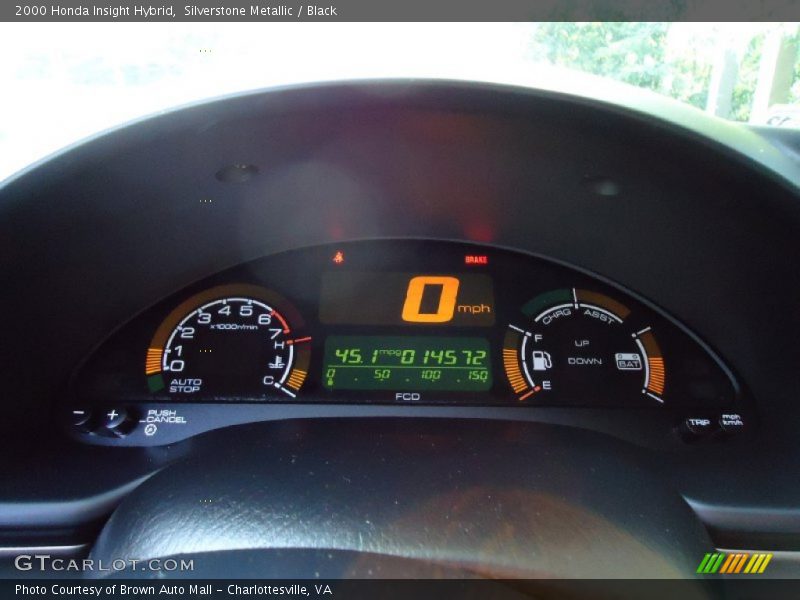  2000 Insight Hybrid Hybrid Gauges