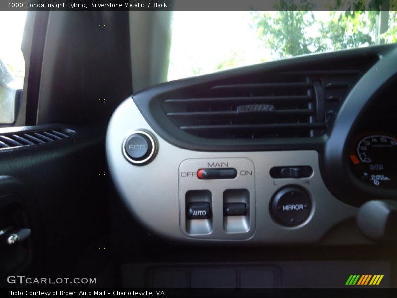 Controls of 2000 Insight Hybrid