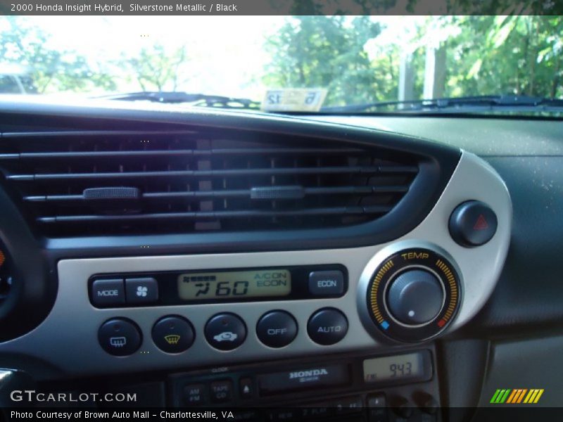Controls of 2000 Insight Hybrid