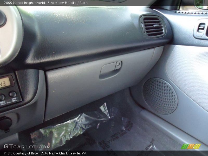 Silverstone Metallic / Black 2000 Honda Insight Hybrid