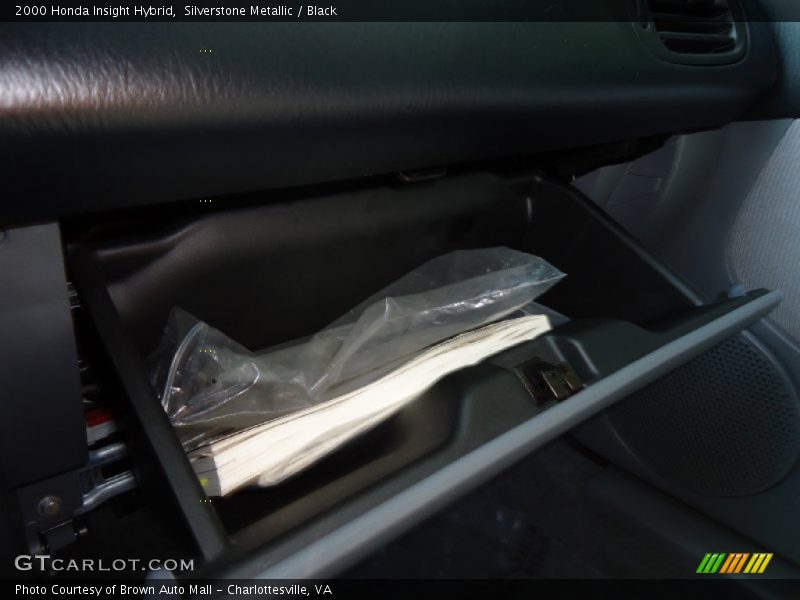 Silverstone Metallic / Black 2000 Honda Insight Hybrid