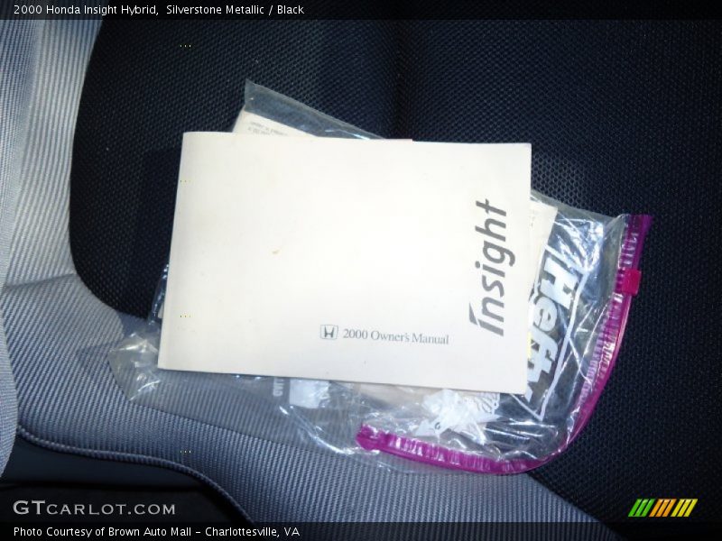 Books/Manuals of 2000 Insight Hybrid