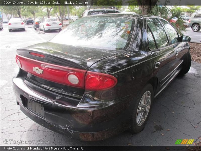 Black / Graphite 2004 Chevrolet Cavalier LS Sport Sedan