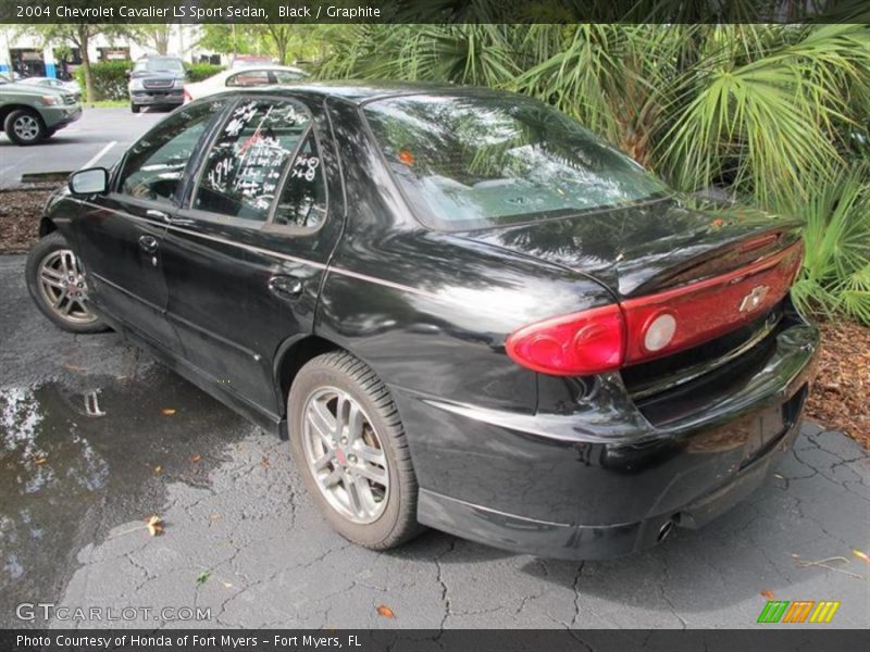 Black / Graphite 2004 Chevrolet Cavalier LS Sport Sedan