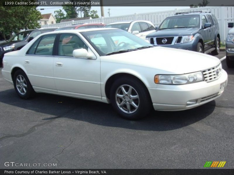 Cotillion White / Neutral Shale 1999 Cadillac Seville STS