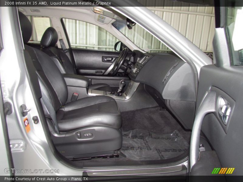Liquid Platinum Metallic / Graphite 2008 Infiniti FX 35 AWD