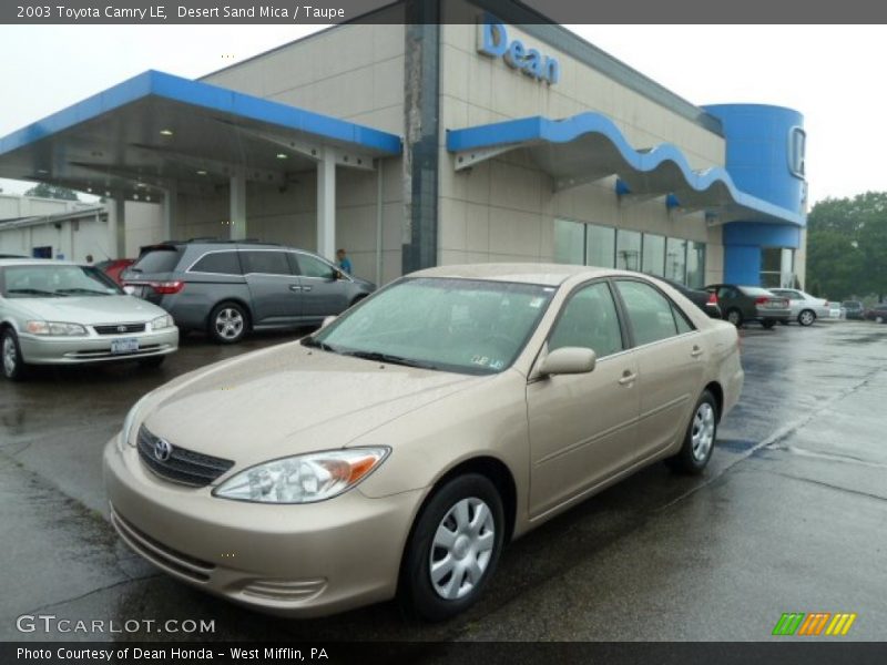 Desert Sand Mica / Taupe 2003 Toyota Camry LE