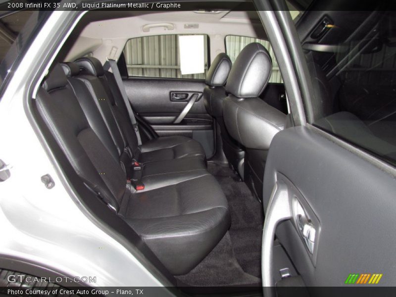 Liquid Platinum Metallic / Graphite 2008 Infiniti FX 35 AWD