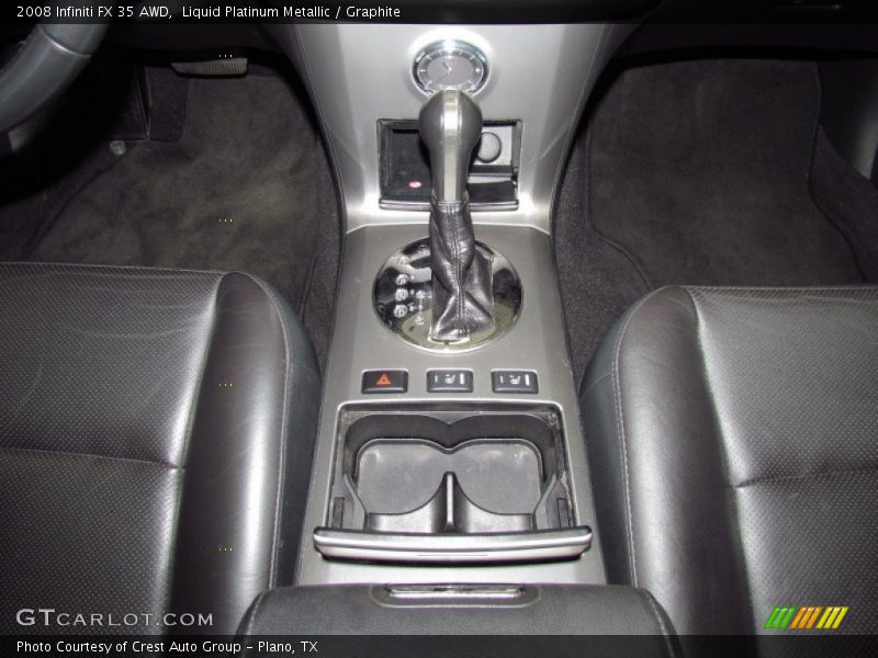 Liquid Platinum Metallic / Graphite 2008 Infiniti FX 35 AWD