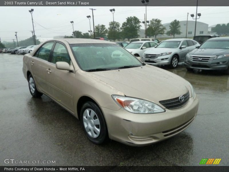 Desert Sand Mica / Taupe 2003 Toyota Camry LE