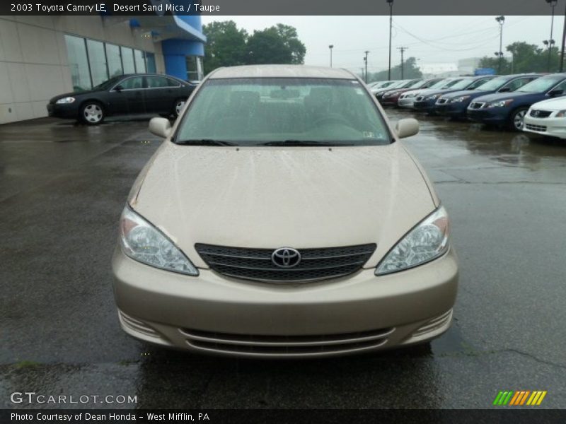 Desert Sand Mica / Taupe 2003 Toyota Camry LE