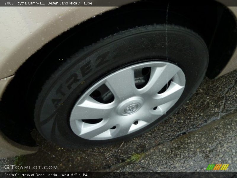 Desert Sand Mica / Taupe 2003 Toyota Camry LE