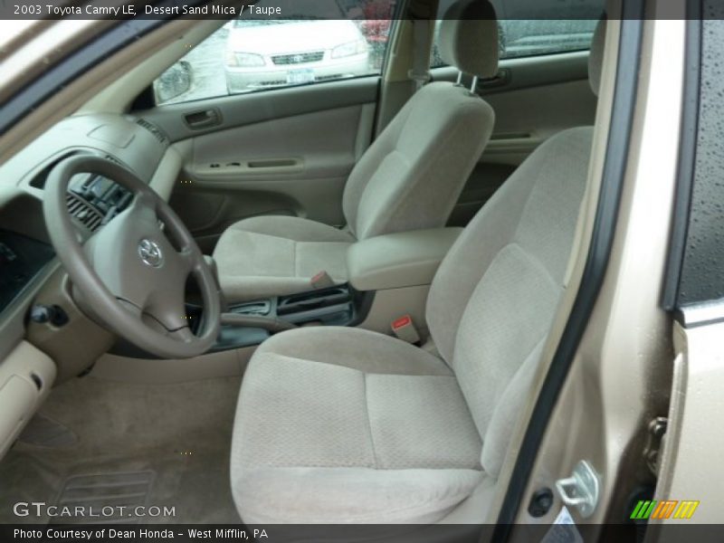 Desert Sand Mica / Taupe 2003 Toyota Camry LE