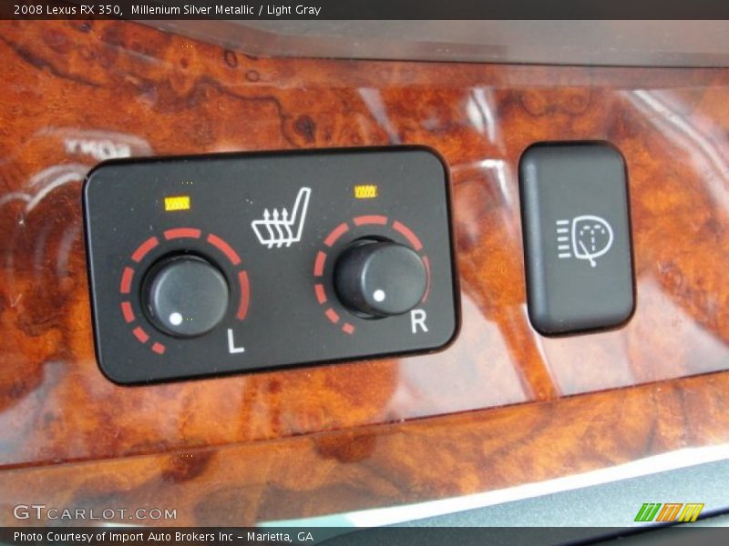 Millenium Silver Metallic / Light Gray 2008 Lexus RX 350