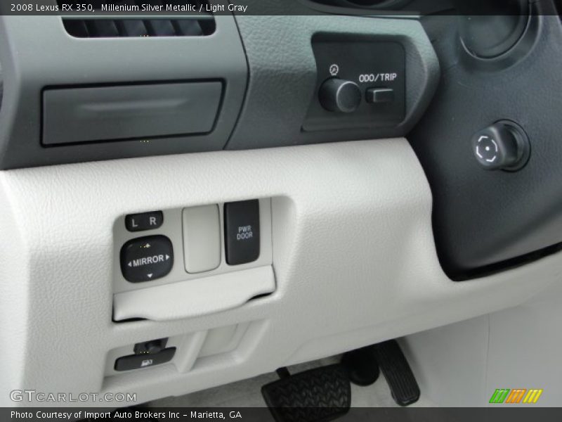 Millenium Silver Metallic / Light Gray 2008 Lexus RX 350