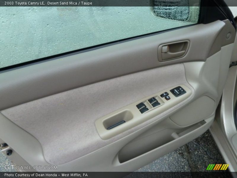 Desert Sand Mica / Taupe 2003 Toyota Camry LE