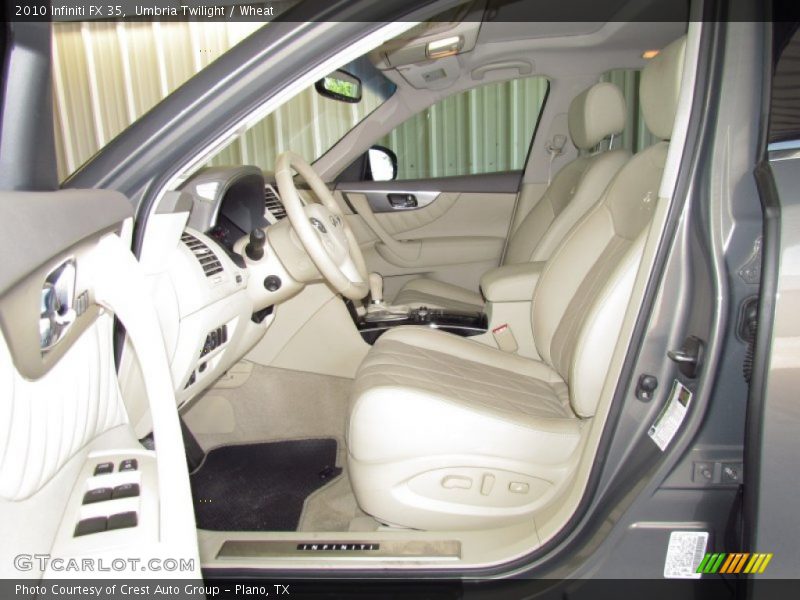  2010 FX 35 Wheat Interior