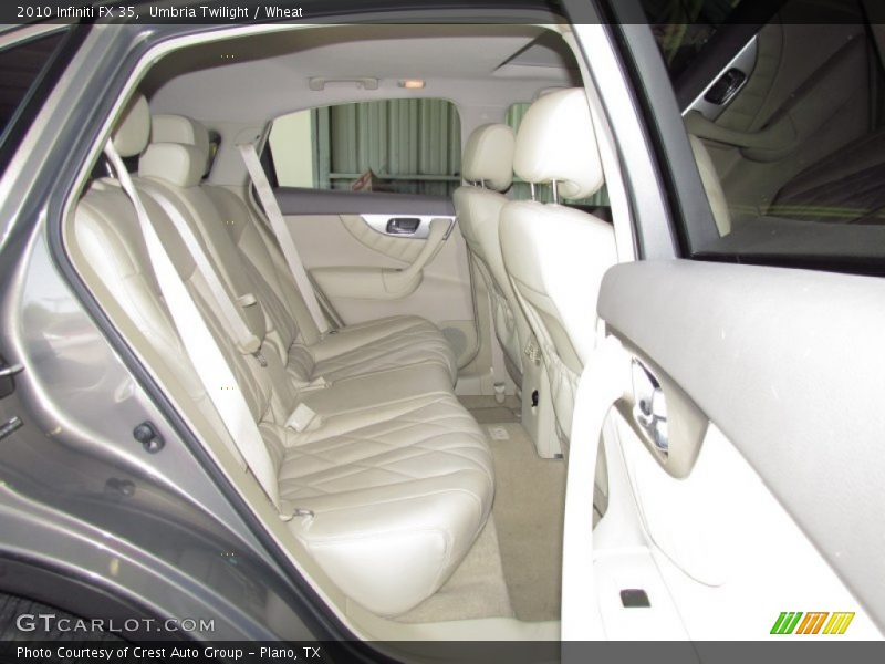  2010 FX 35 Wheat Interior