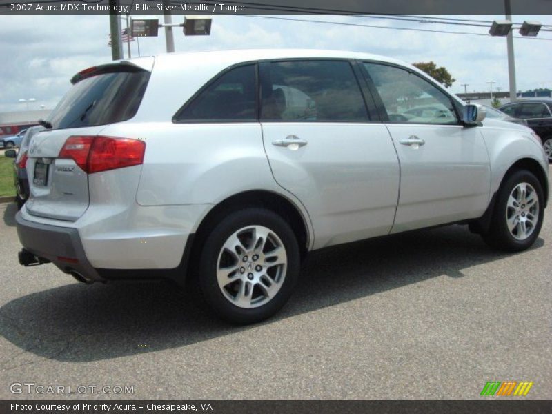 Billet Silver Metallic / Taupe 2007 Acura MDX Technology