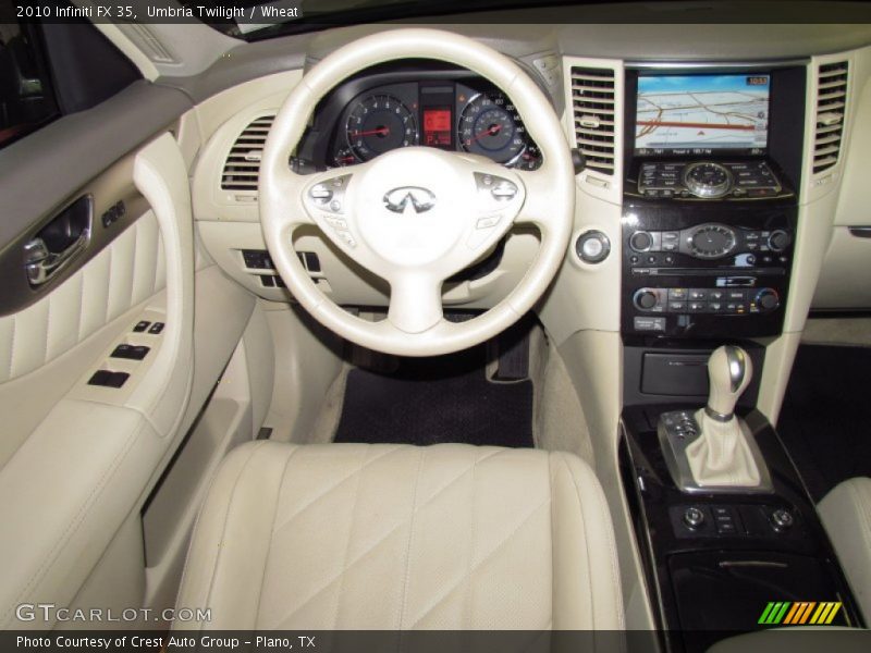 Dashboard of 2010 FX 35