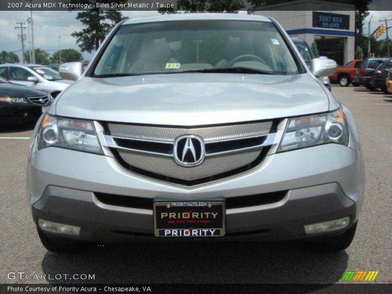 Billet Silver Metallic / Taupe 2007 Acura MDX Technology