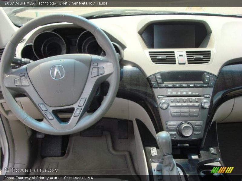 Billet Silver Metallic / Taupe 2007 Acura MDX Technology