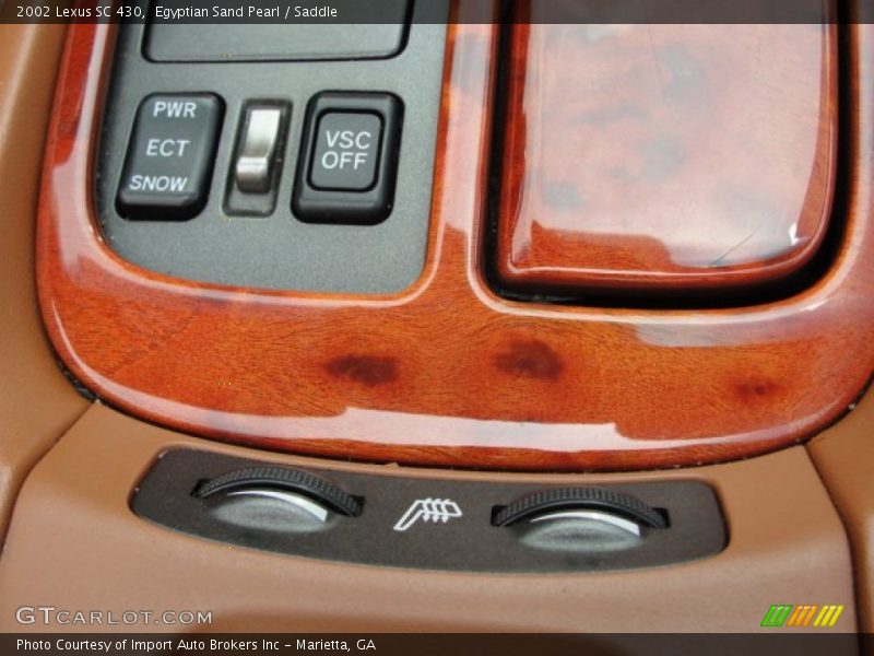 Egyptian Sand Pearl / Saddle 2002 Lexus SC 430